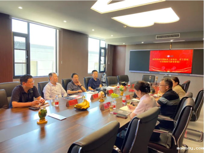 “访企问需,聚焦发展”——中国轴协理事长周宇一行莅临鸿元轴承调研指导工作